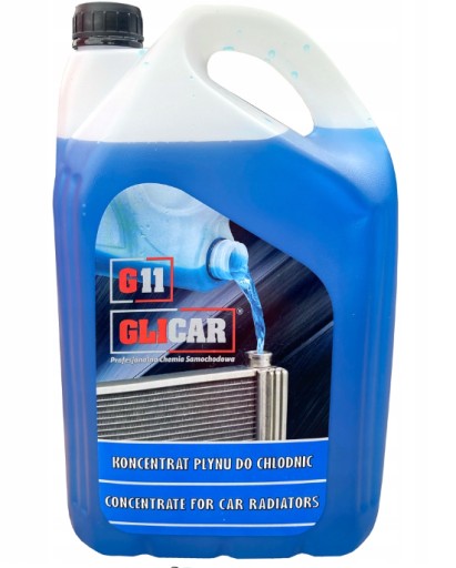 Glicar Koncentrat G11 niebieski -35°C 5 l