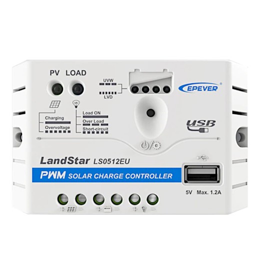 KONTROLER REGULATOR ŁADOWANIA LS2024EU 20A USB
