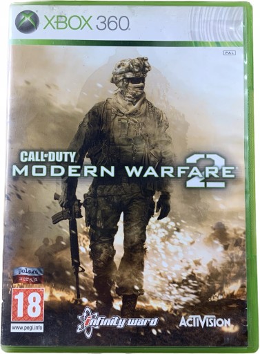 CALL OF DUTY MODERN WARFARE 2 dysk bdb PL XBOX 360