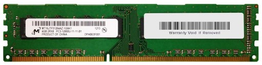 PAMIEC MICRON 4GB 2RX8 PC3-12800U MT16JTF51264AZ