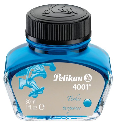 Atrament 4001 do pióra turkusowy 30ml PELIKAN