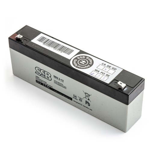 Akumulator SSB SB 2,3-12 12V 2,3Ah AGM
