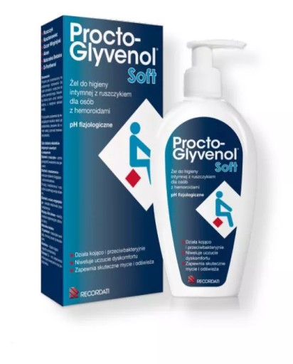 Procto-Glyvenol Soft żel do higieny intymnej 180ml