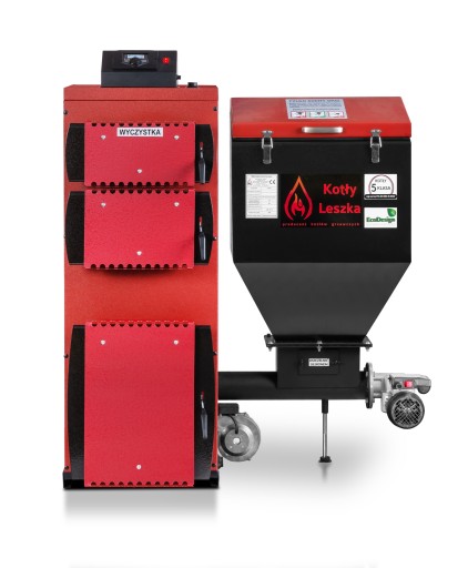 kocioł kotły piece 5 klasa HEKLA 35 kW ekogroszek