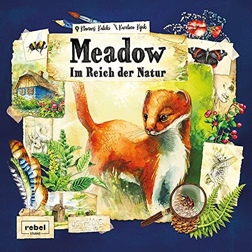Gra Planszowa Meadow w Królestwie Natury j.DE OPIS