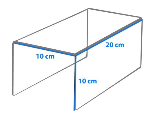 STOJAK PODSTAWKA EKSPOZYTOR STOPIEŃ PLEXI 20/10 cm