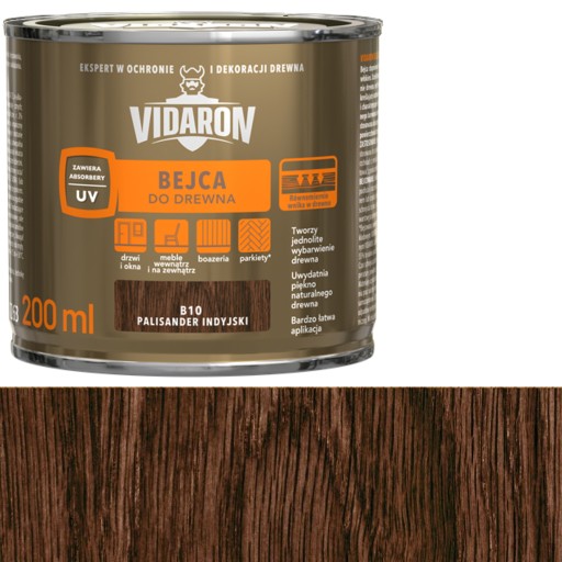Bejca Vidaron 200ml B10 PALISANDER INDYJSKI