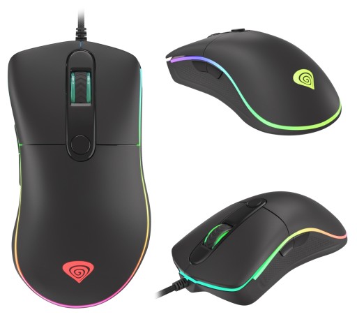 MYSZ GAMINGOWA GENESIS KRYPTON 510 LED RGB 8000DPI