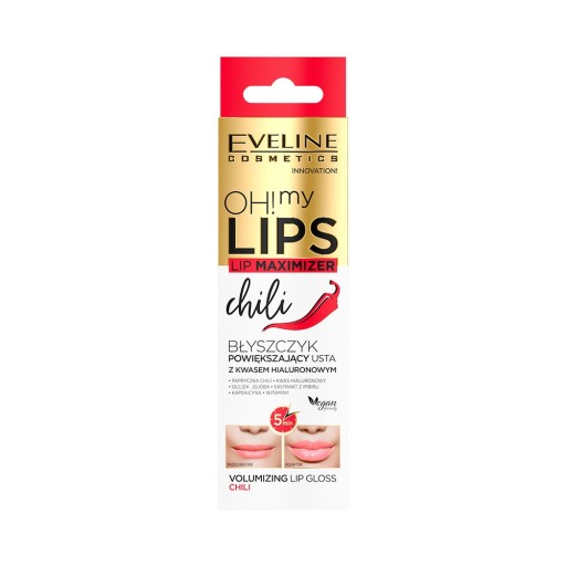 Eveline Cosmetics Oh! My Lips Błyszczyk do ust No 02 - Chilii