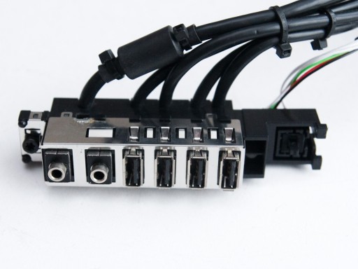 HP Front Panel Audio +USB +PowerSW +LED 510974-001
