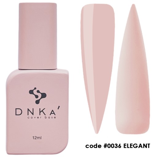 DNKa Cover Base 12 ml, 0036 ELEGANT DELIKATNY NUDE