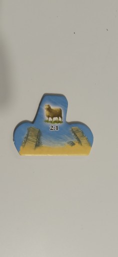 Catan Żeglarze port 2:1 owca