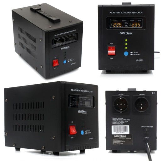 STABILIZATOR NAPIĘCIA PRĄDU AVR 2000W DO AGREGATU