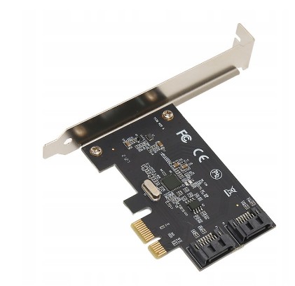 Kontroler PCI-E 2.0 do 2xSata 3.0 6Gbps
