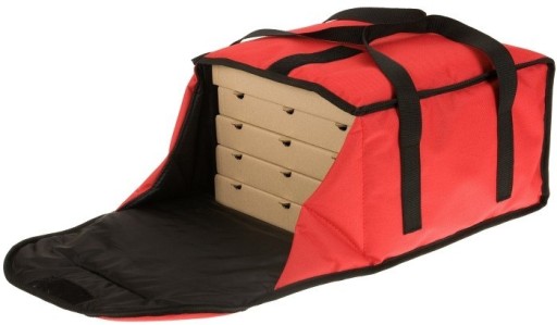 TORBA DO PIZZY 5x45x45 CZERWONA L FURMIS