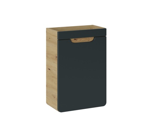 SZAFKA WISZĄCA ARUBA POD UMYWALKĘ 40 CM CZARNY MAT