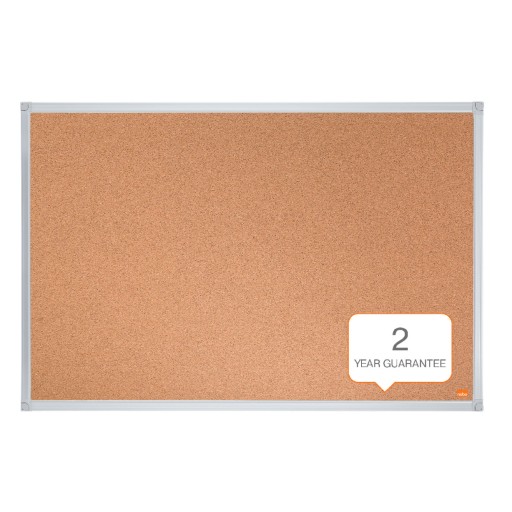 Tablica korkowa Nobo Essentials, rama aluminiowa - 90 x 60 cm