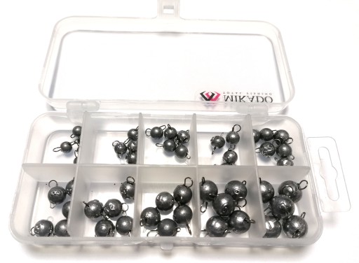zestaw czeburaszek w pudełku Mikado 0,7g 1g 1,3g 1,7g 2g 2,5g 3g 3,5g 4g 5g