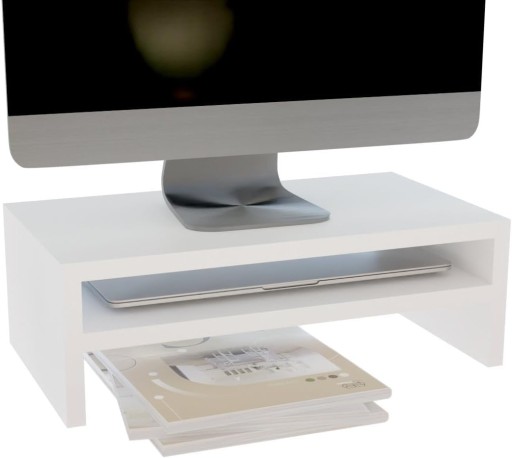 PODSTAWKA POD MONITOR PÓŁKA NADSTAWKA NA BIURKO NA MONITOR LAPTOP STABILNA