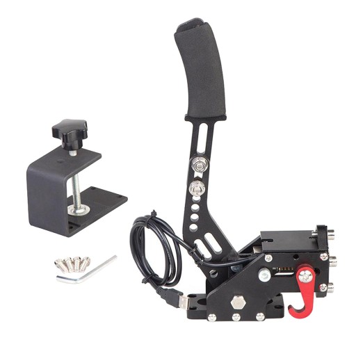 -14Bit USB Handbrake + Clamp for PC Windows Sim G25