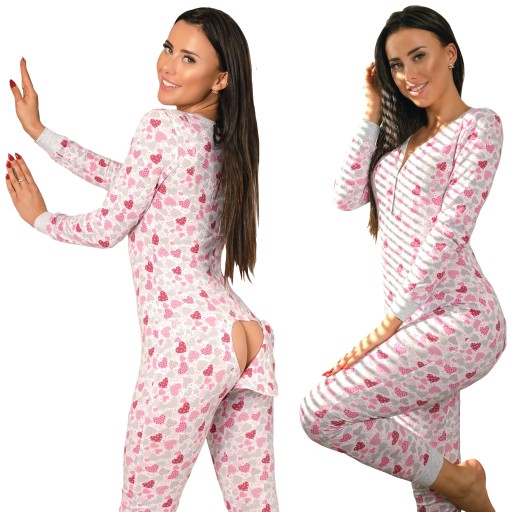 PIŻAMA ONESIE KOMBINEZON DO SPANIA Z KLAPKĄ ORYGINALNY OD SLEEPDO r.M