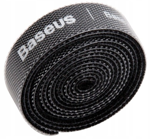 BASEUS ORGANIZER NA KABLE OPASKA TAŚMA RZEPOWA RZEP 50CM REGULOWANA