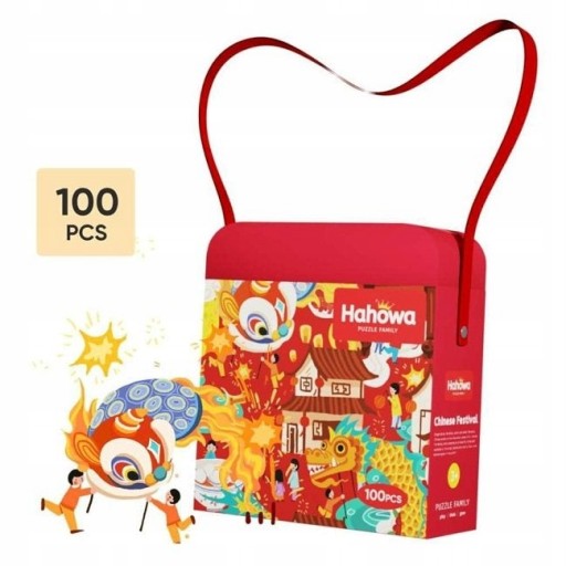 PUZZLE CHIŃSKI FESTIWAL 100 ELEMENTÓW - HAHOWA