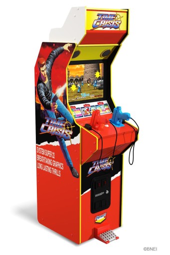 ARCADE 1 UP - TIME CRISIS DELUXE ARCADE MACHINE
