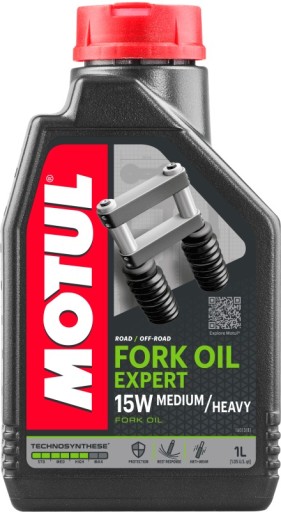 MOTUL OLEJ MOTUL FORK OIL EXPERT MEDIUM/HEAVY 15W 1L / AMORTYZATORY TELESKO