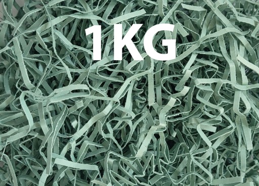 Wypełniacz papierowy Eko MORSKI 1kg papier ozdobny prezent wiórki ozdobne