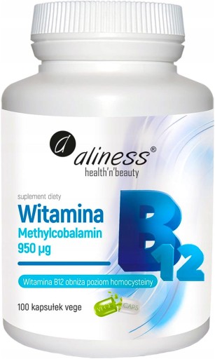 Aliness WITAMINA B-12 METYLOKOBALAMINA b12 1000