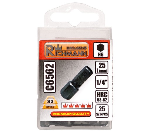 RICHMANN GROT IMBUS 8X25MM C6564