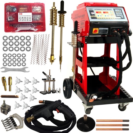 SPOTTER ZGRZEWARKA DO BLACH IDEAL TECNO SPOTTER 8000 400V+Quickpull Spoter