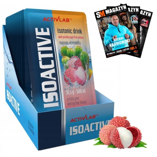 ACTIVLAB ISO ACTIVE NAPÓJ IZOTONICZNY ISO 20x31.5g NAWODNIENIE ELEKTROLITY