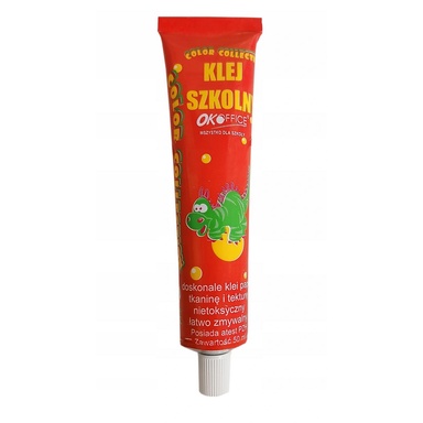 Klej szkolny 50ml Color Collection