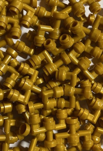 LEGO 10szt. Świecznik złoty Peal Gold 73117 Nowy