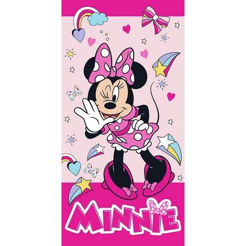 Ręcznik kąpielowy plażowy duży 70X140 MYSZKA MINNIE licencyjny