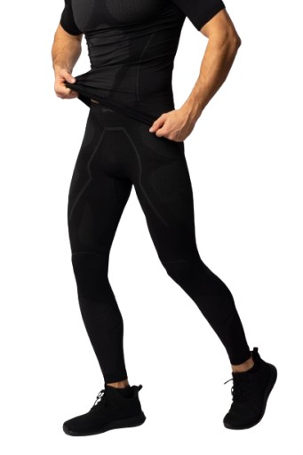 SPAIO RACE Motocyklowe Legginsy termoaktywne ADRENALINE r. L czarno szare