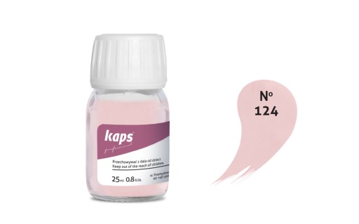 Farba do skóry naturalnej i syntetycznej - Kaps