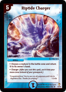*DM-07 DUEL MASTERS - RIPTIDE CHARGER - !!!