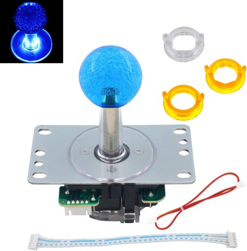 Arcade LED Joystick SANWA Style Fight Joystick LED
