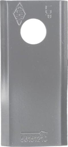 Nożyk kosiarki rotacyjnej lewy 95x45x3.5 mm otwór Ø16.25mm do Kuhn 56151210
