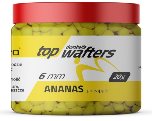 MATCH PRO DUMBELLS WAFTERS 6MM 20G ANANAS