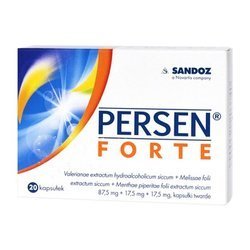 PERSEN FORTE 20KAPSUŁEK