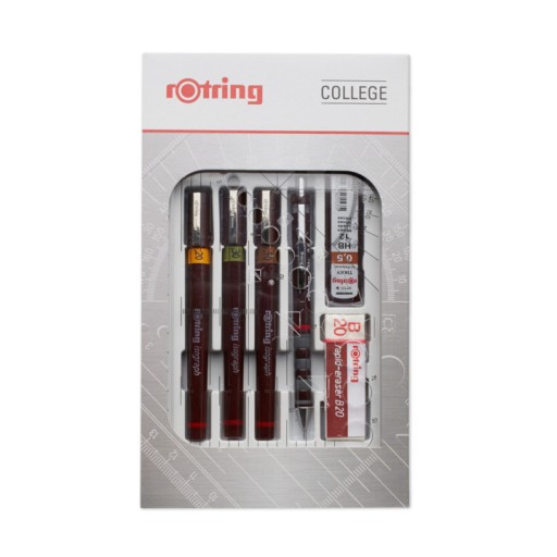 Zestaw isograph Rotring College 0.2/0.3/0.5