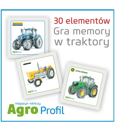 Gra memory w traktory