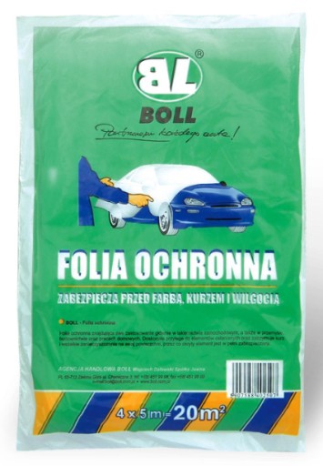 BOLL FOLIA MALARSKA MASKUJĄCA OCHRONNA 4x5M