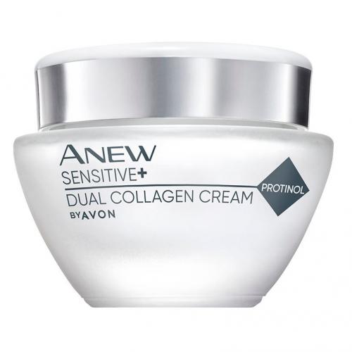 Avon, Anew Sensitive Protinol,Dual Collagen Cream