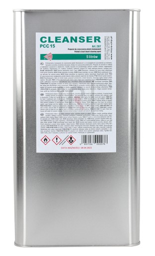 CLEANSER PCC 15 DO CZYSZCZENIA PŁYTEK PCB 5L PŁYN