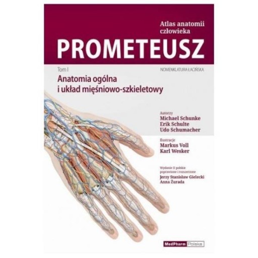 Atlas Anatomii Człowieka PROMETEUSZ TOM 1 ŁAC